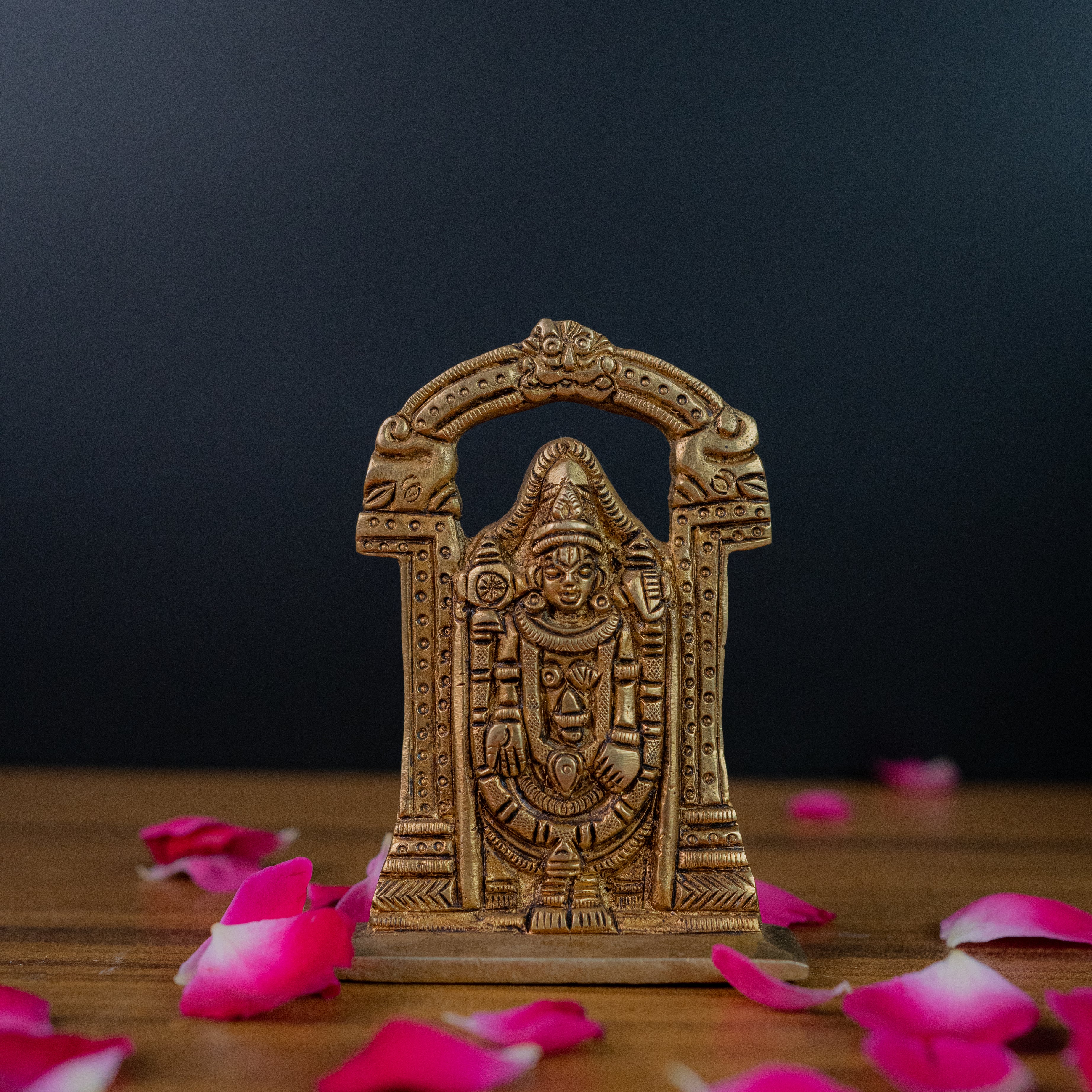 Brass Tirupati Balaji Venkateshwara - 4" Height