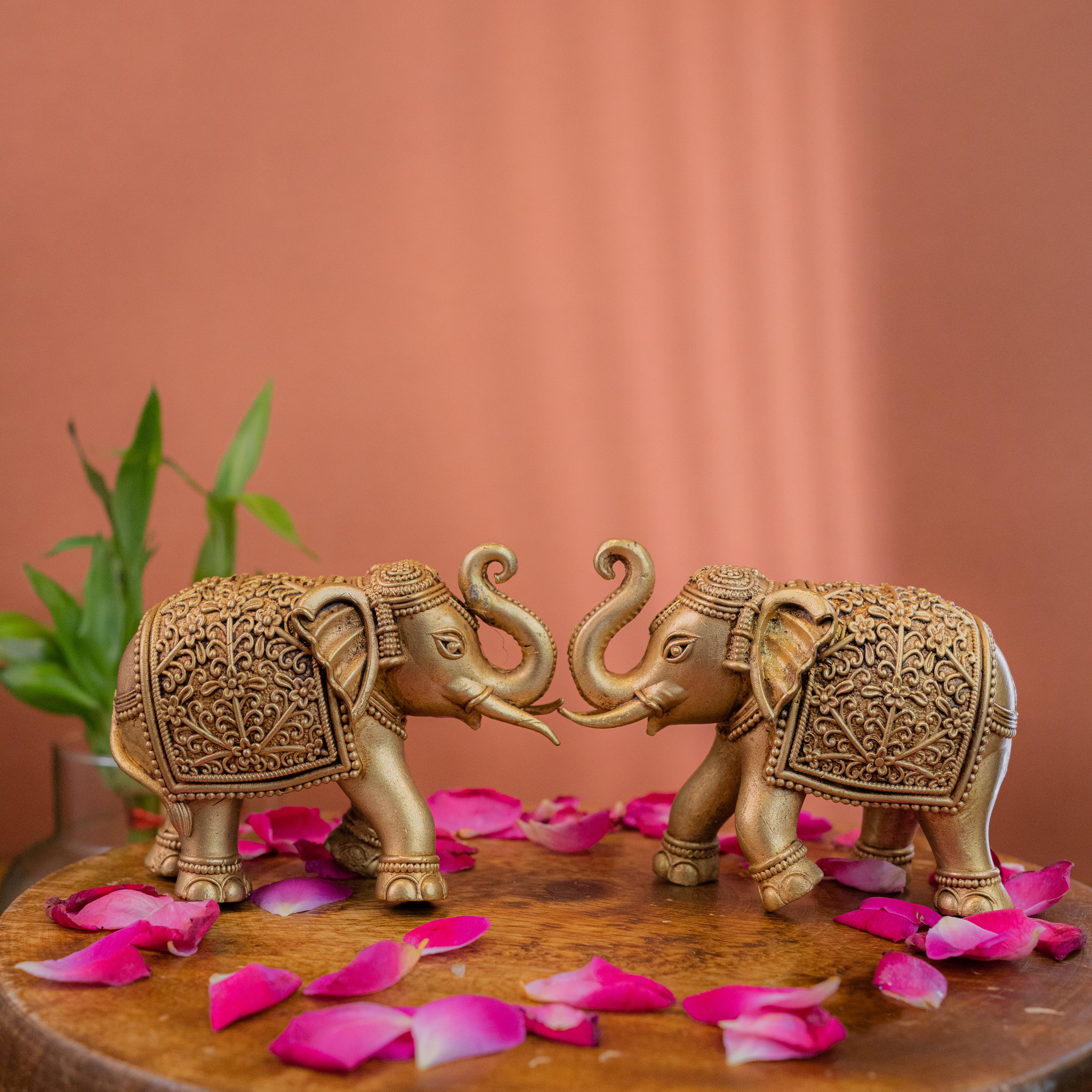 Brass Superfine Elephant - 2" Heights